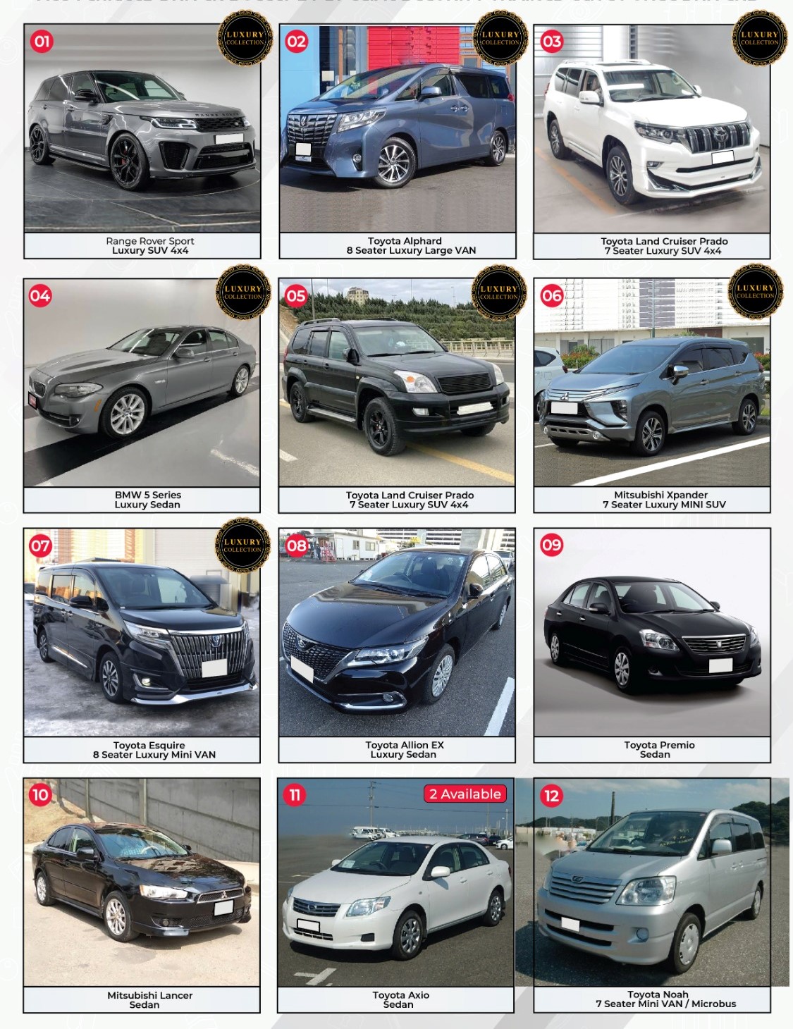 Vehicle Fleet of Elite Force